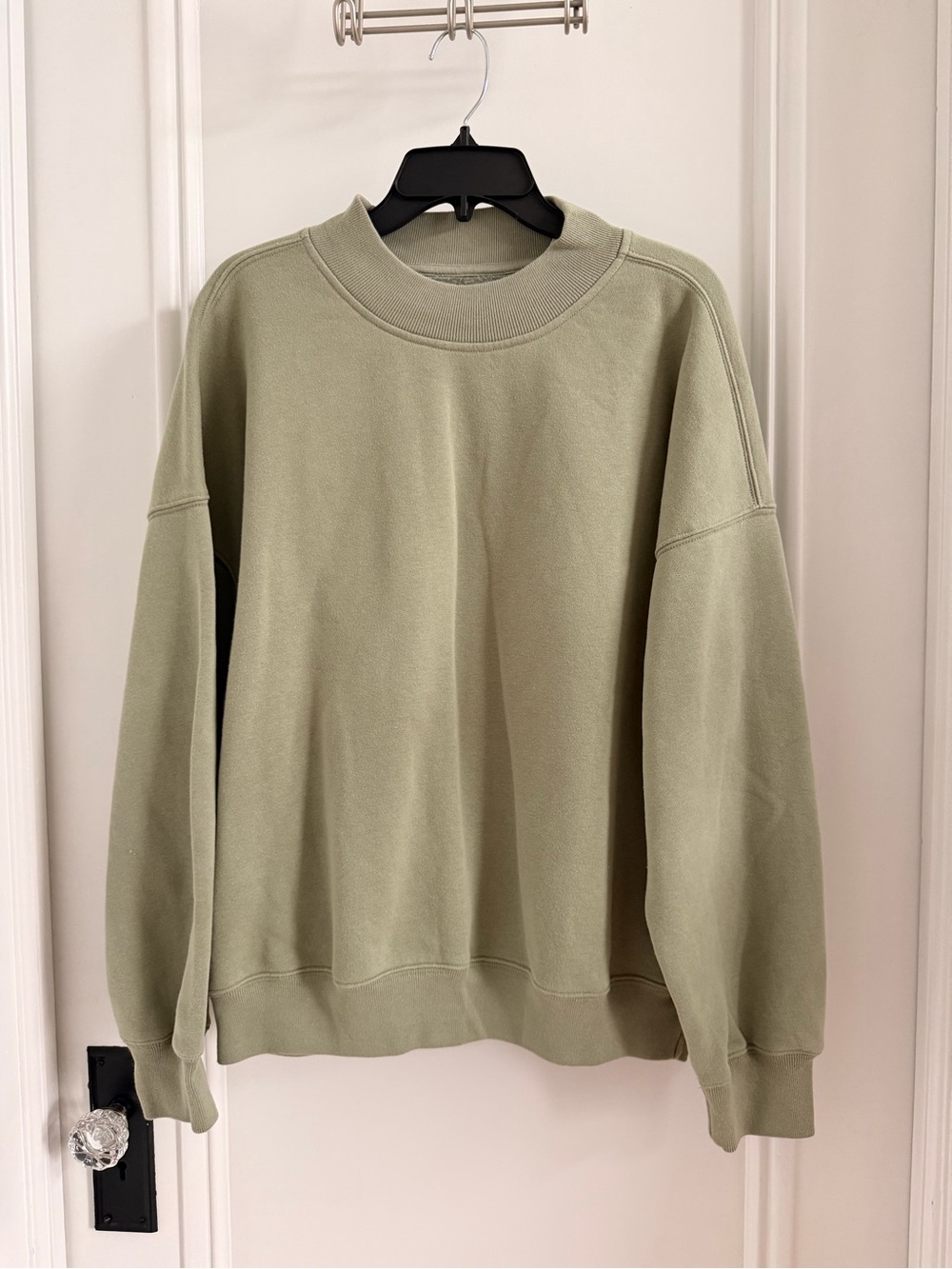 Abercrombie & Fitch Sage Green Crewneck Pullover